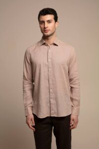 Zara Linen Shirt – Beige